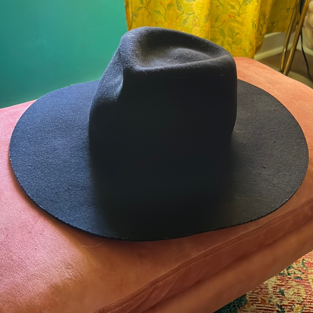 Madewell x Biltmore Black Felt Fedora